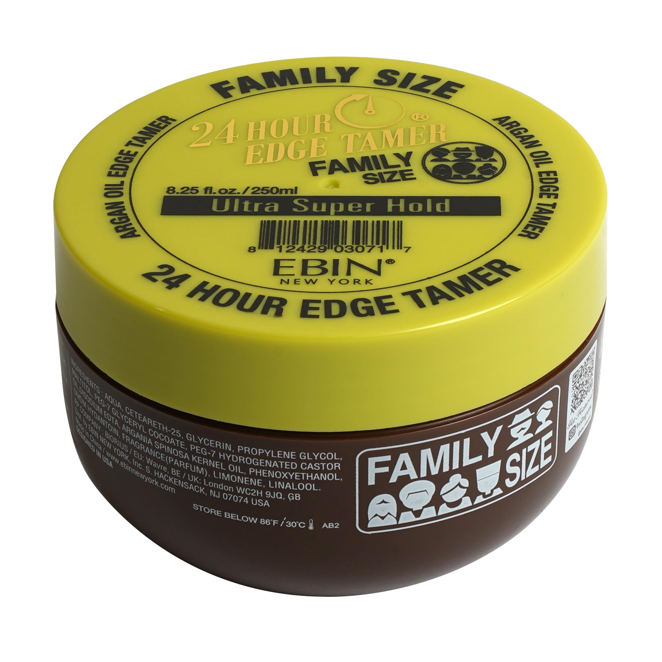 Amazon.com : EBIN NEW YORK 24 Hour Edge Tamer, Ultra Super Hold